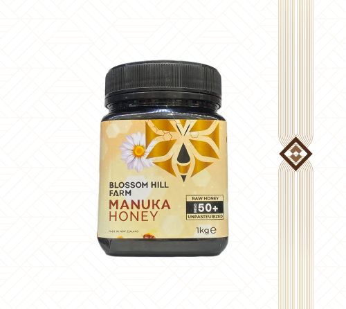 عسل مانوكا (+50 MGO ) نيوزلندي اصلي - 1 كجم