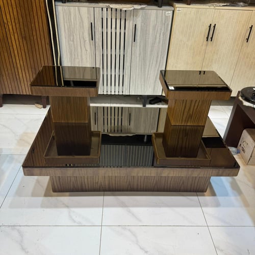 طاولة ارضي سنديان