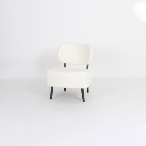 كرسي بوكليه تيرني ابيض