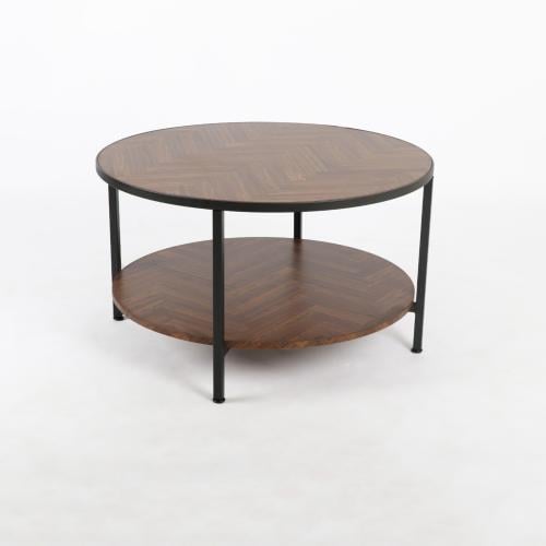 طاولة وسط كانتون بني