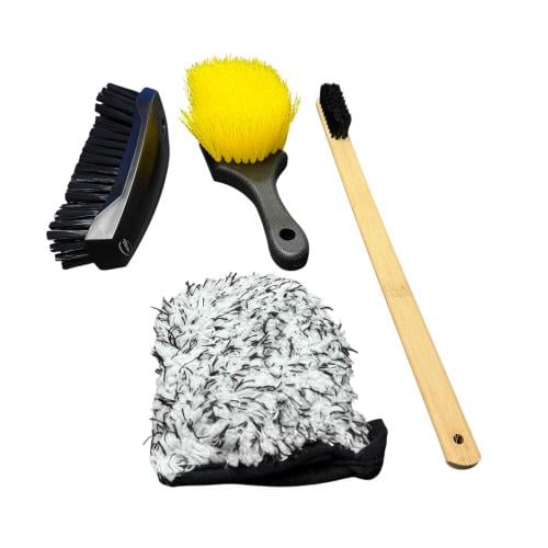 بكج ادوات تنظيف الجنوط والاطارات و البطانة