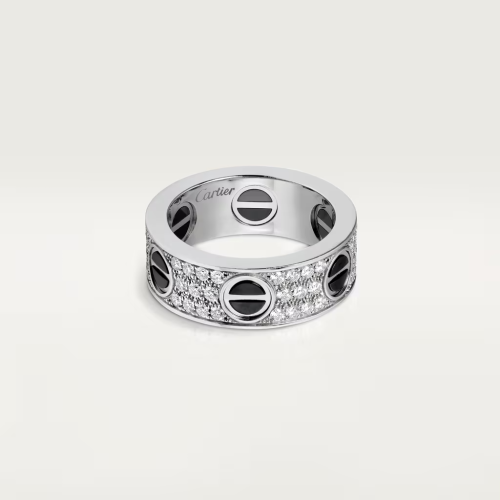 Love ring from Cartier Casic with diamonds