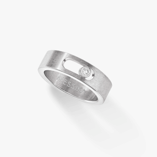 Bague Move Titanium PM ring from Messika