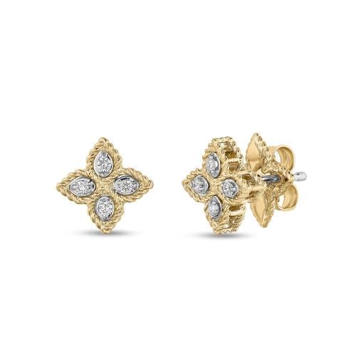 حلق روبرتو كوينPRINCESS FLOWER WITH DIAMONDS الصغي...