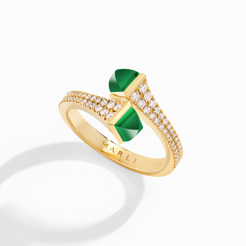 خاتم Cleo Diamond Slim Ring من مارلي