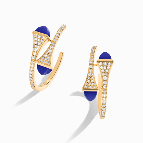 Cleo Diamond ring with stone and diamond from Marley