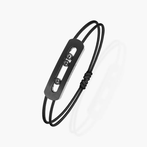 Move Titanium Cord steel bracelet from Messika