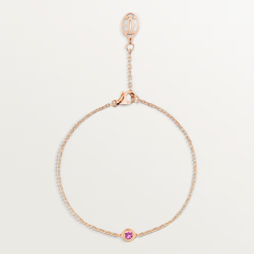 اسوارة Cartier d'Amour روز قولد مع الياقوت الوردي