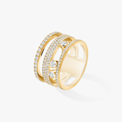 Move Romane LM Pavé ring from Messika
