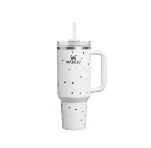 Stanley 40oz Starry Sparkle White Tumbler