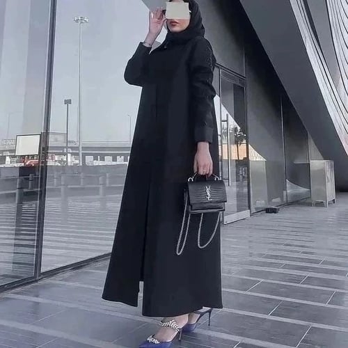 عباية ناعمه شك على الكم