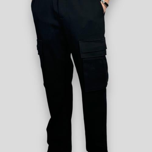 بنطلون اوفر سايز - كارجو اسود