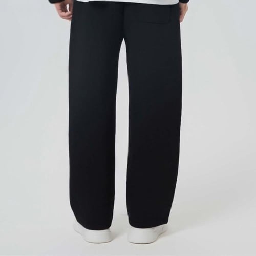 بنطلون أوفر سايز أسود خامة طبية