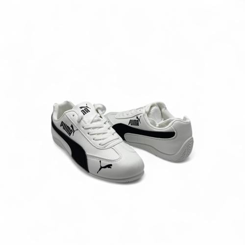 شوز بوما نسائي أبيض-اسود