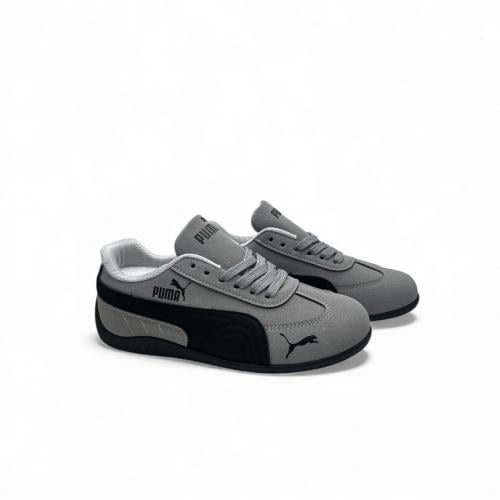 شوز بوما نسائي رصاصي في اسود