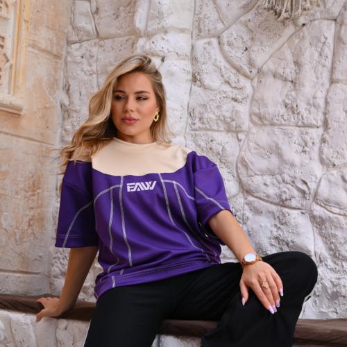 تيشرتات اوفر سايز فواصل