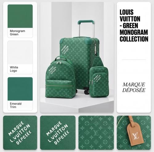 شنط سفر LV ٣ قطع هاي كواليتي