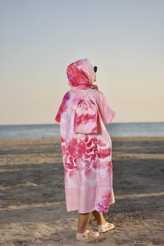 بونشو مايكروفايبر - الشغف الوردي