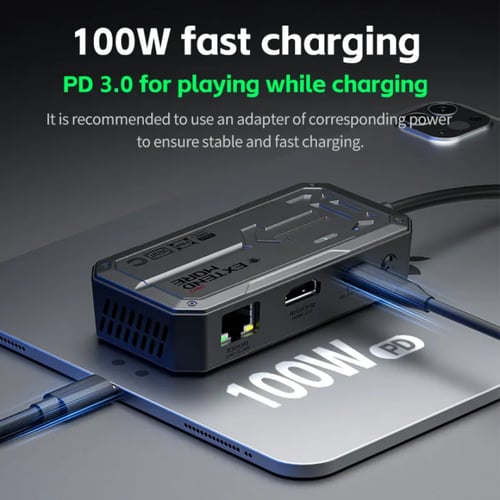 وصلة بلكستون 6 في 1 تايب سي مع نظام تهوية ( PLEXTO...