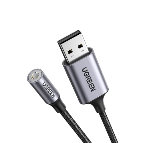محول يوقرين كرت صوت من USB الى AUX