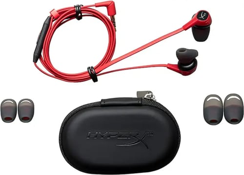 سماعة هايبر اكس كلاود ايربودز 2 سلك hyperx earbuds...