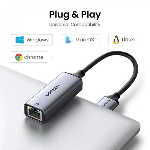 وصلة انترنت يوقرين من USB الى ايثرنت