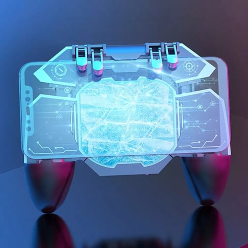 يد ميمو. 4ازرار مع مروحة تبريد ومقبض