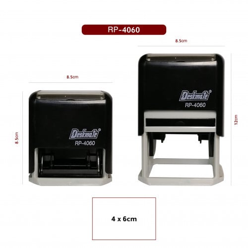 ختم مكتبي مستطيل - عرض 6سم