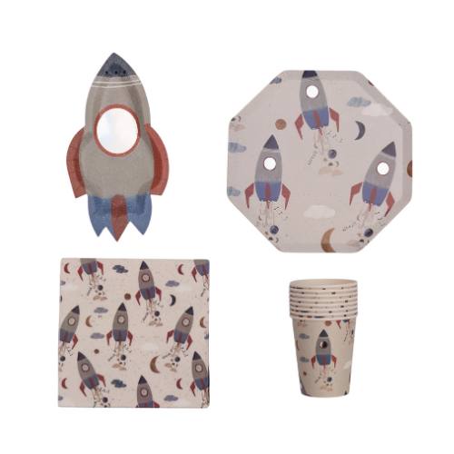 طقم مائدة فضاء – Space Tableware Set