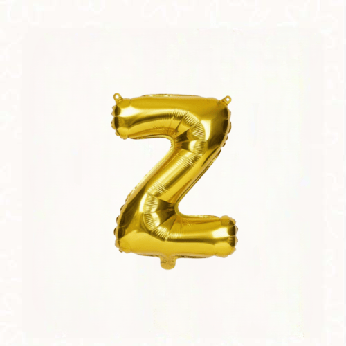 بالونات حروف ذهبية | Gold Letter Balloons