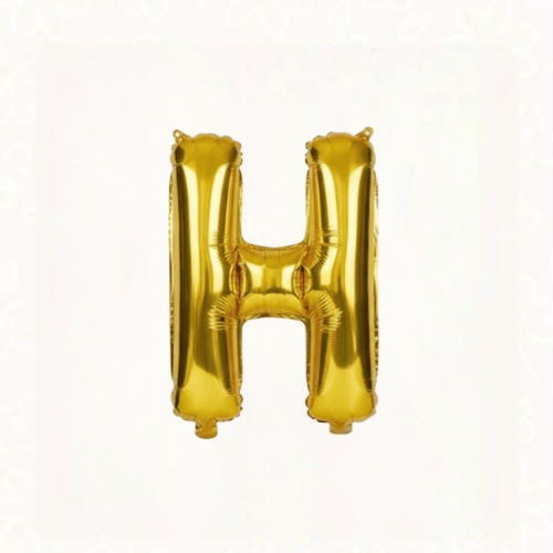 بالونات حروف ذهبية | Gold Letter Balloons