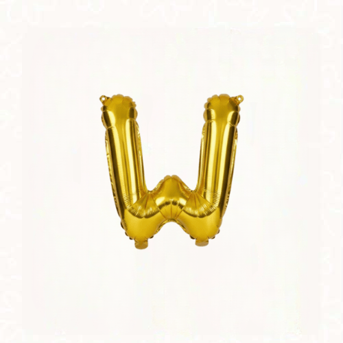بالونات حروف ذهبية | Gold Letter Balloons