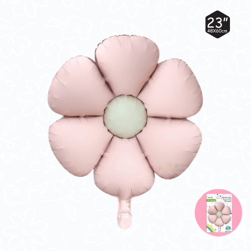 بالون زهرة وردي | Pink Flower Balloon