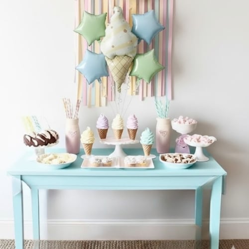 بالونات آيسكريم | Ice Cream Balloon Set