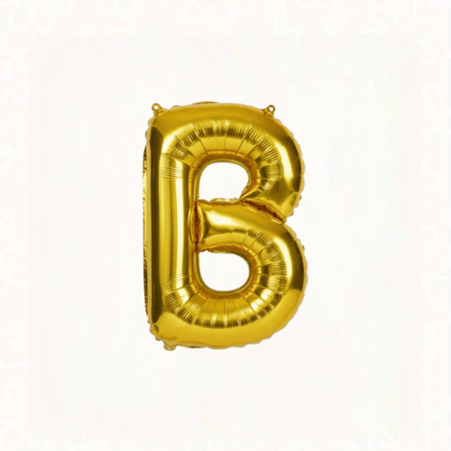 بالونات حروف ذهبية | Gold Letter Balloons