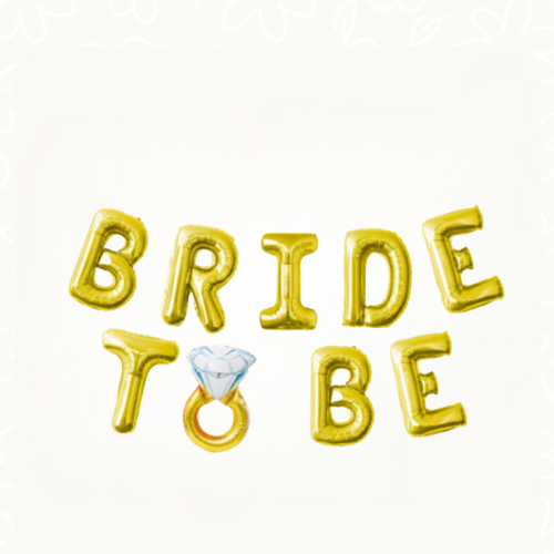 “Bride To Be“بالون | “Bride To Be” Balloons