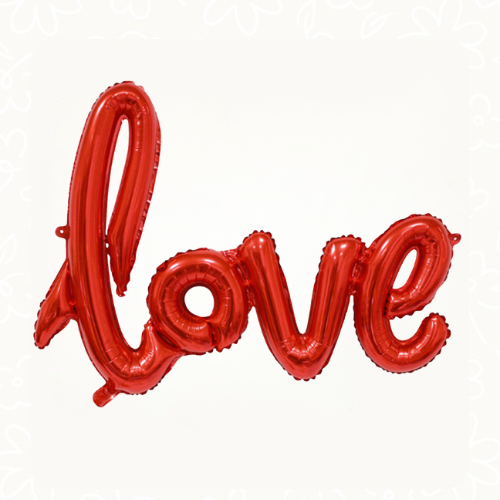بالون حب أحمر | LOVE Balloon