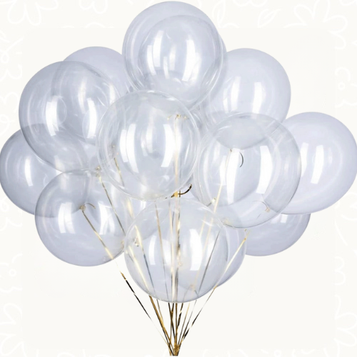 بالونات شفافة | Transparent Balloon