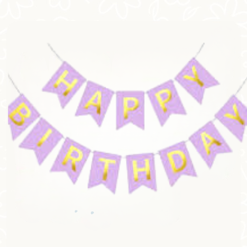 بانر هابي بيرثدي (موف فاتح)