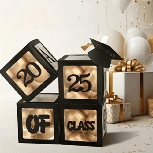 بلوك التخرج الشفاف | Graduation Balloon Blocks