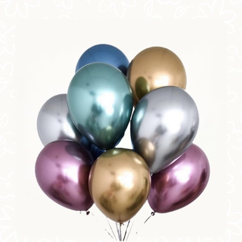بالون كروم 12إنش | inch 12 Chrome balloon