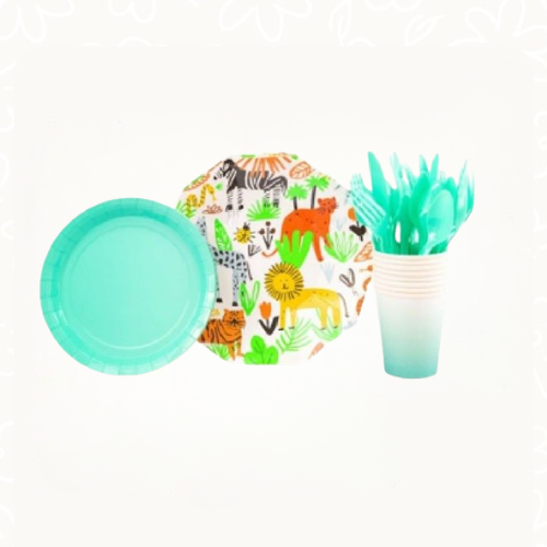 أدوات المائدة حياة الغابة | Jungle life Tableware