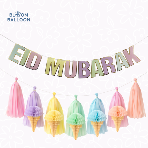 زينة العيد آيسكريم | Ice Cream Eid Decor