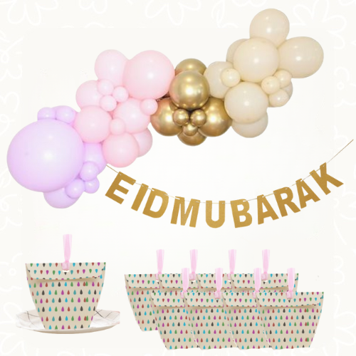 قوس البالونات (Pink)