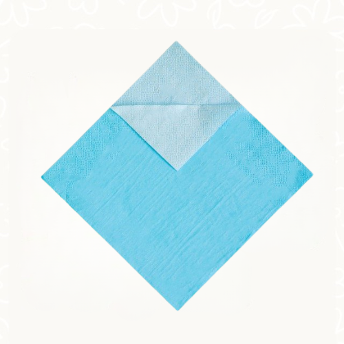 منديل ازرق | Blue Napkin