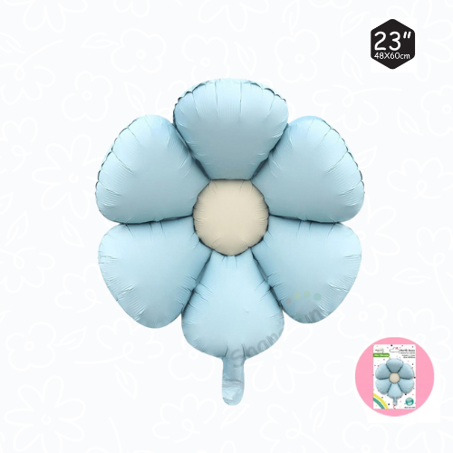 بالون زهرة أزرق | Blue Flower Balloon