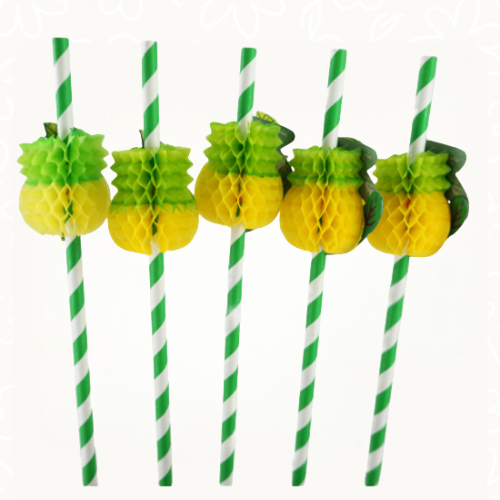 Pineapple straw | مصاص الأناناس