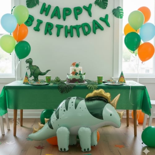 بالون ديناصور أخضر | Green Dinosaur Balloon