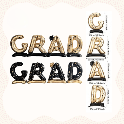 مجموعة بالونات التخرج GRAD