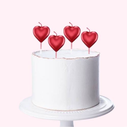 شموع أربع قلوب | Four Hearts Candles